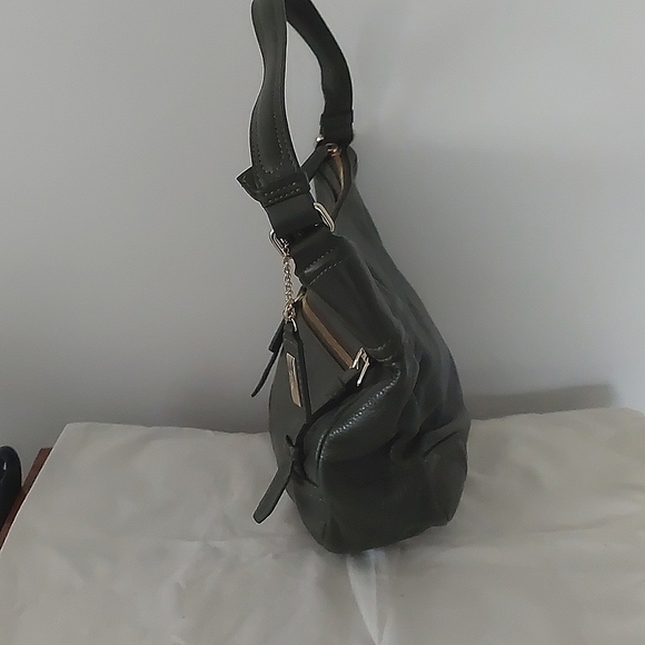 Cole Haan Green leather hobo bag - Picture 3 of 7